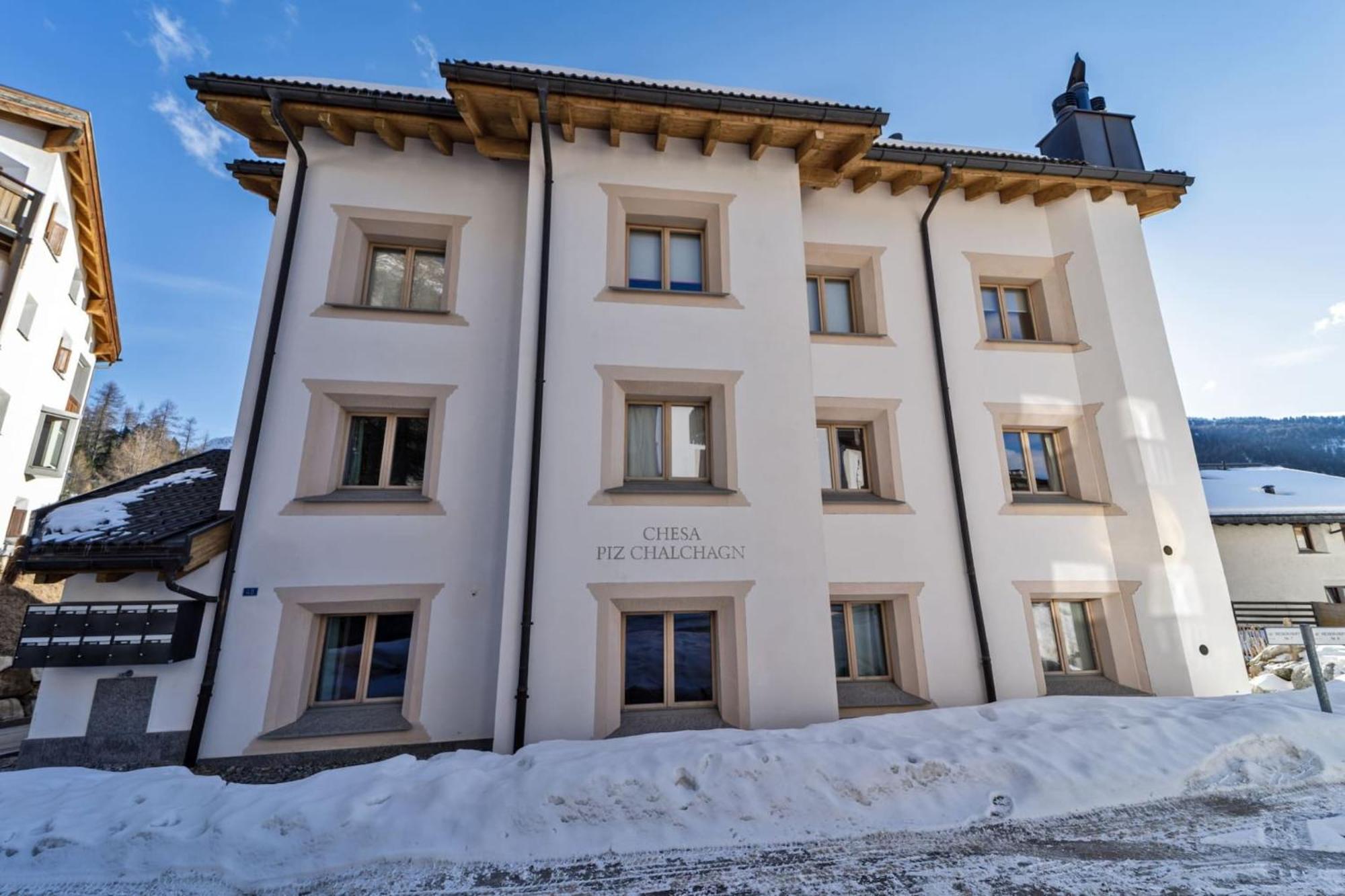 Chesa Piz Chalchagn - Pontresina Apartment Exterior photo