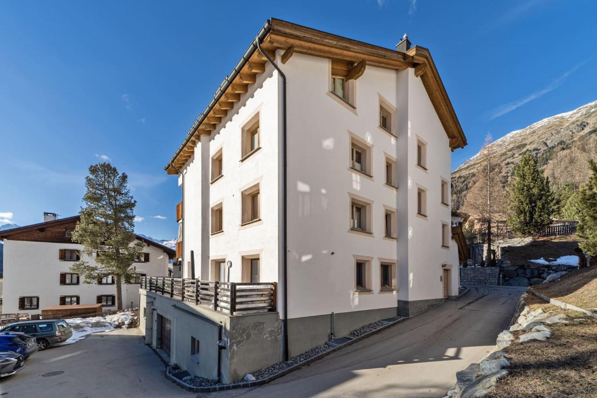 Chesa Piz Chalchagn - Pontresina Apartment Exterior photo